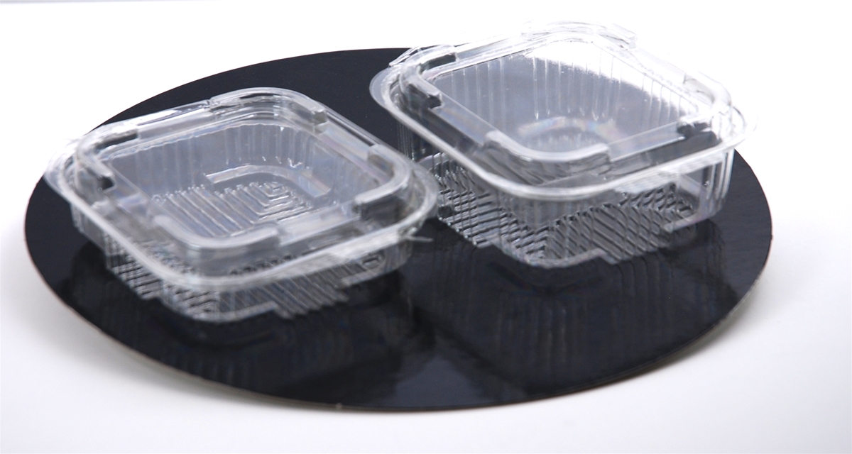 poll Leuren bord Vierkante plastic bakjes | Goedkope verpakkingen | Boxes in Stock