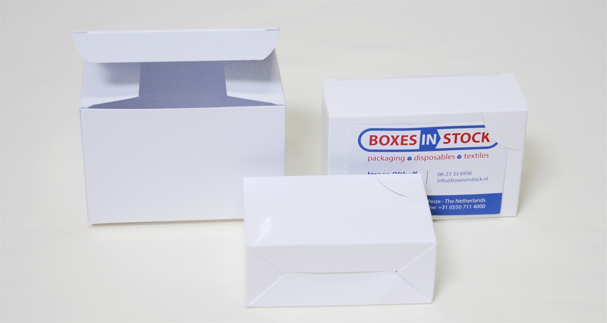 Cadeau Mijlpaal veelbelovend Visitekaartdoosjes | Goedkope verpakkingen | Boxes in Stock